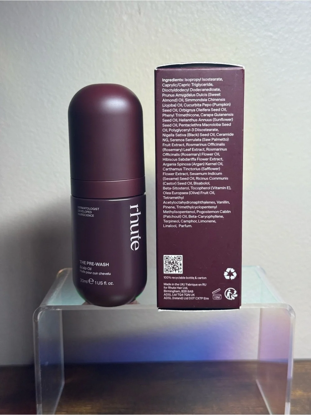 rhute The Pre-Wash Scalp Oil 1oz /30ml